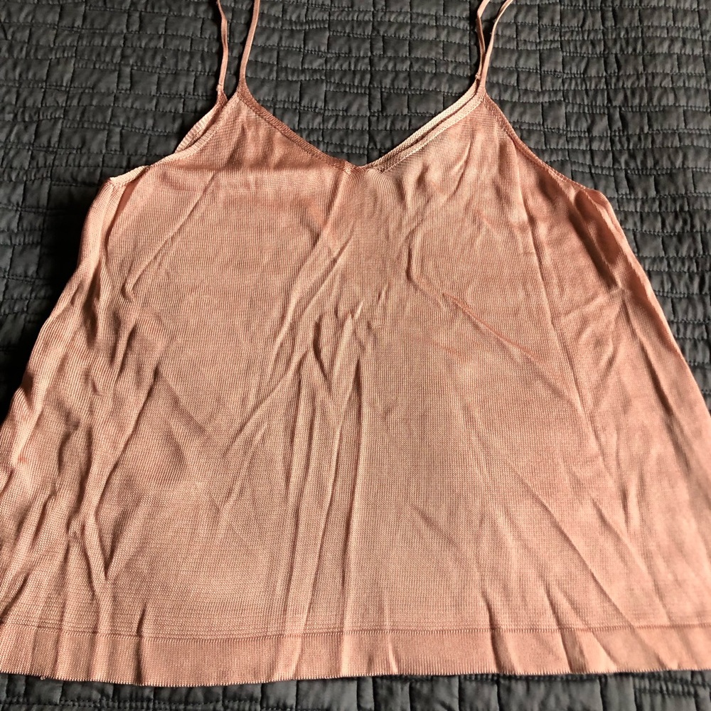 Mango Peach Spaghetti Strap Women's luxurious Top
